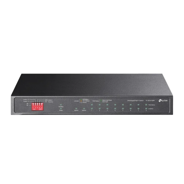 TP-Link TL-SG1210PP - 10-Port Gigabit Desktop Switch with 6-Port PoE+ and 2-Port PoE++
