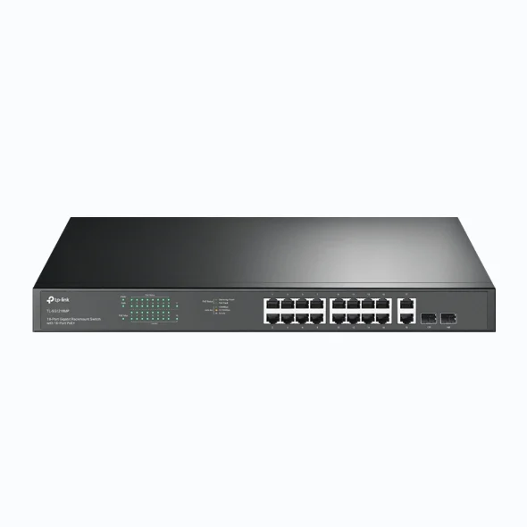TP-Link TL-SG1218MP - Switch Rackmount, 18 cổng Gigabitvới 16 cổng PoE+