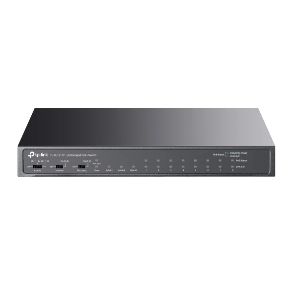 TP-Link TL-SL1311P - Switch PoE+ 8 Cổng 10/100 Mbps + 3 Cổng Gigabit