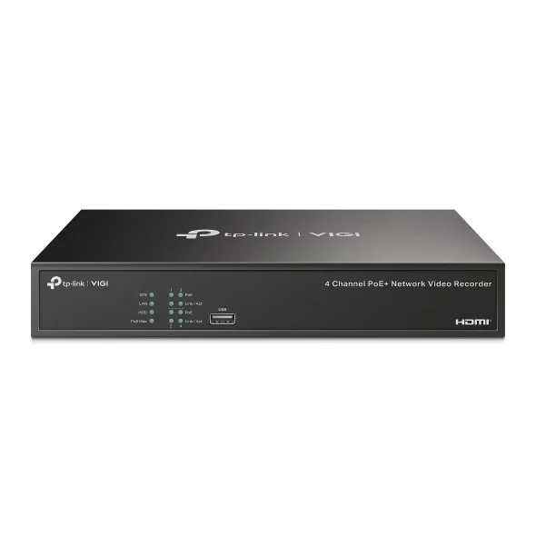 VIGI NVR1004H-4P - Đầu ghi 4 kênh PoE+