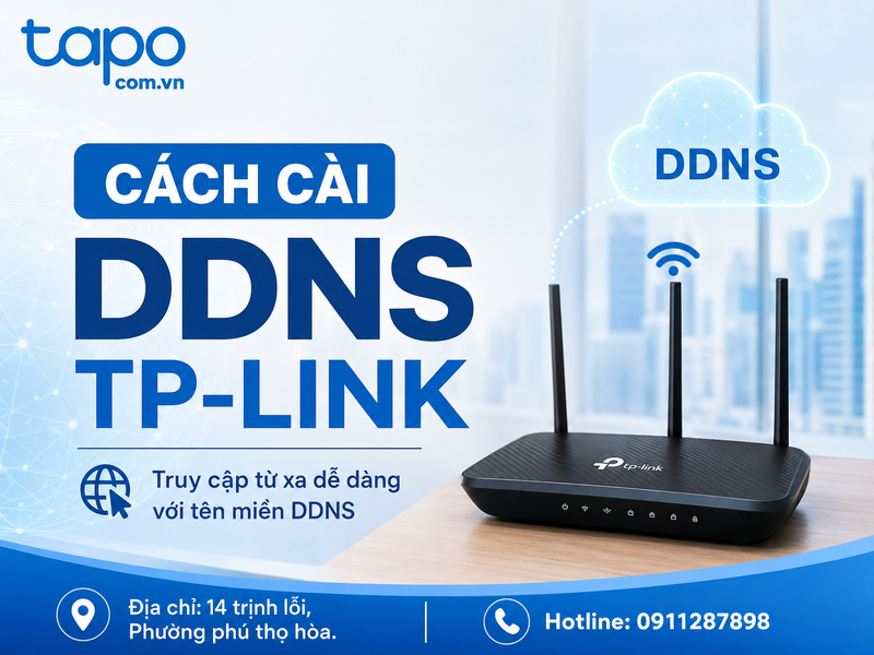 cách cài DDNS TP-Link