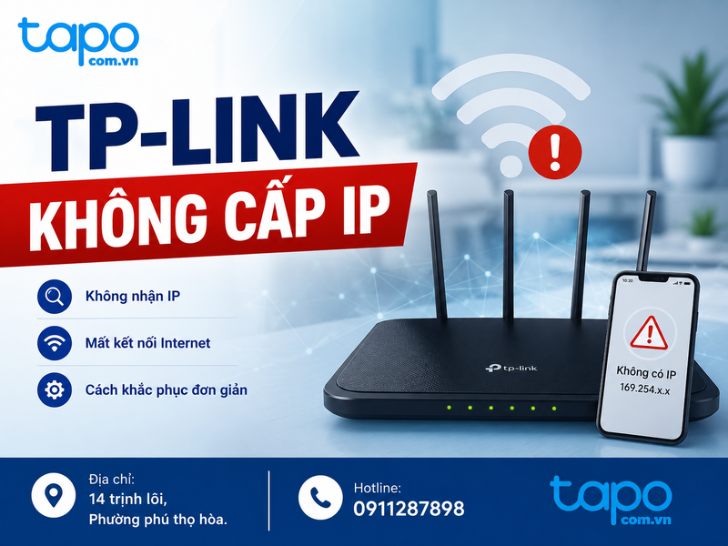 TP-Link không cấp IP