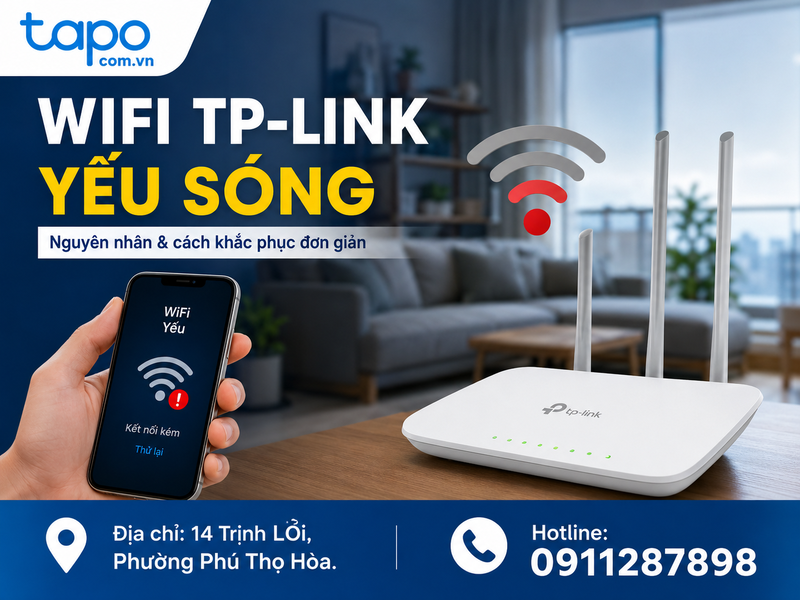 WiFi TP-Link yếu sóng