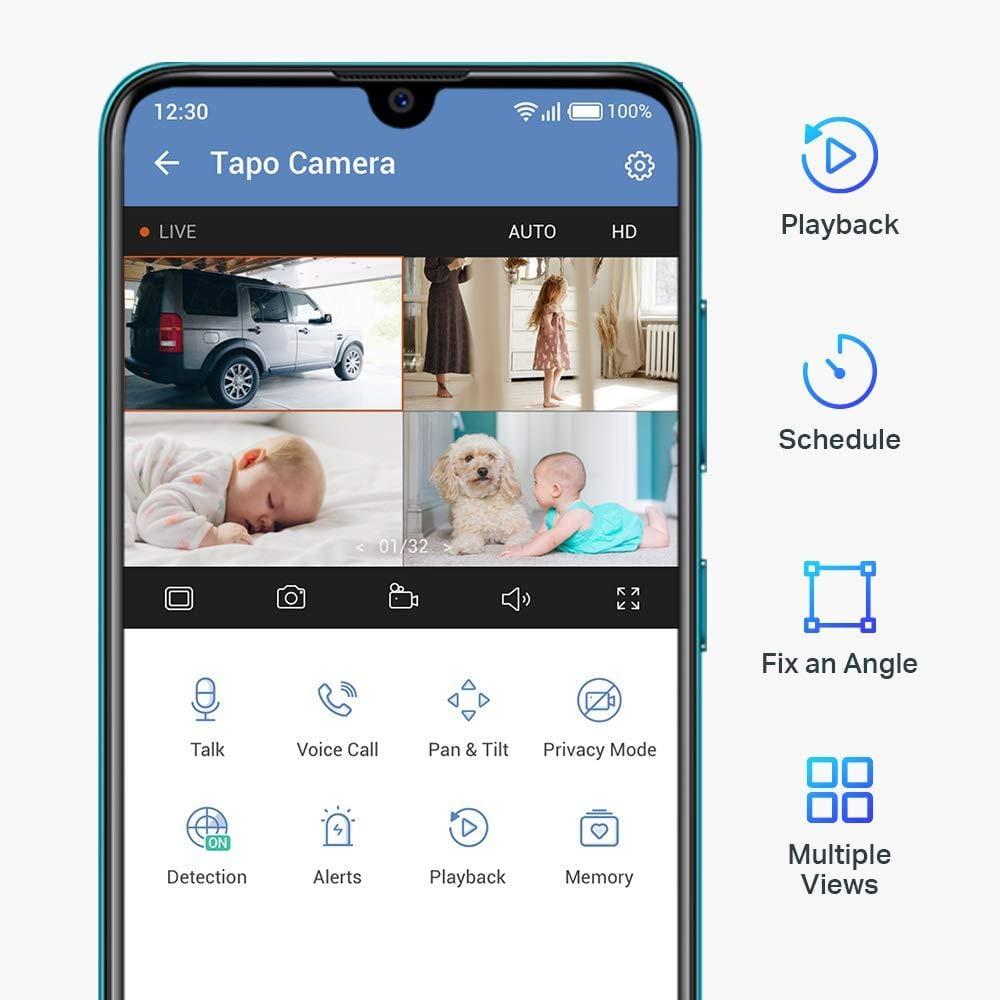 Cách bật micro camera Tapo khi muốn nói chuyện từ điện thoại