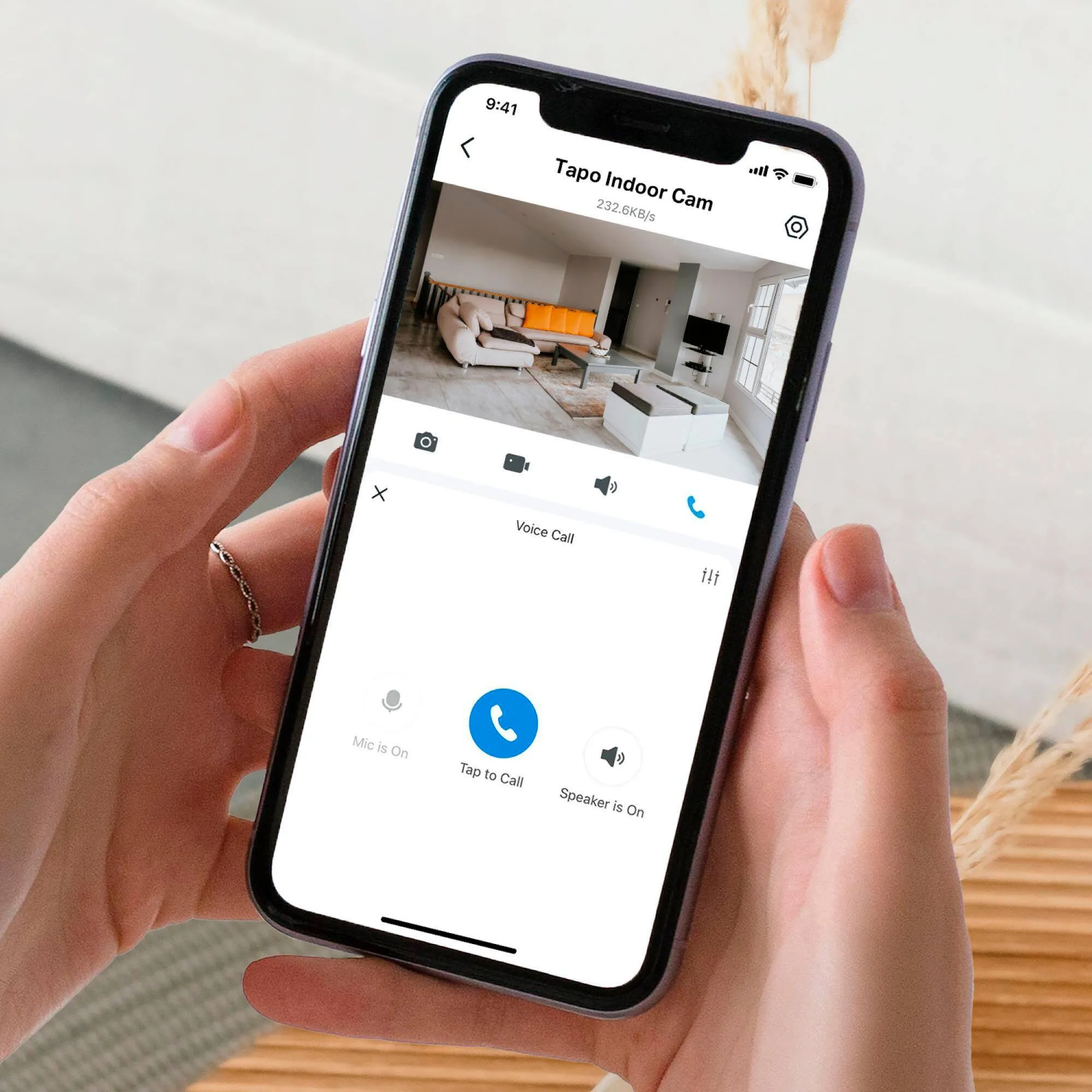 Cách tắt micro camera Tapo và kiểm tra xem âm thanh đã ngừng truyền chưa